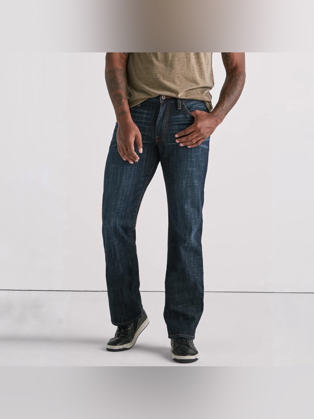 Lucky Brand 361 Vintage Straight Dark Wash Denim Jeans